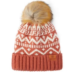 Beanie Ariat Uni Azulejo Marsala & Sea Salt