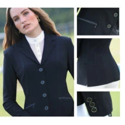 Riding Jacket Huntington Nicky Kwik Dry Navy Ladies