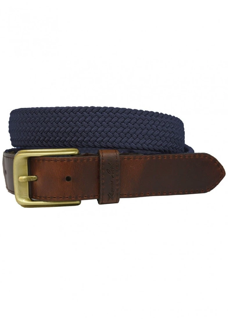 Belt Thomas Cook Comfort Navy & Dark Brown