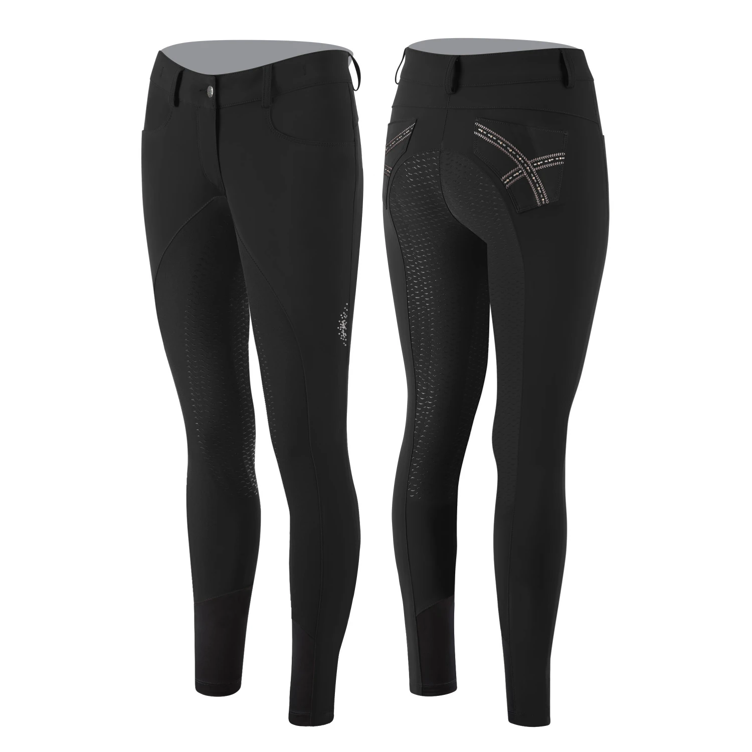 Ladies Animo Nibras Breeches For Equestrian Riding - Image 2