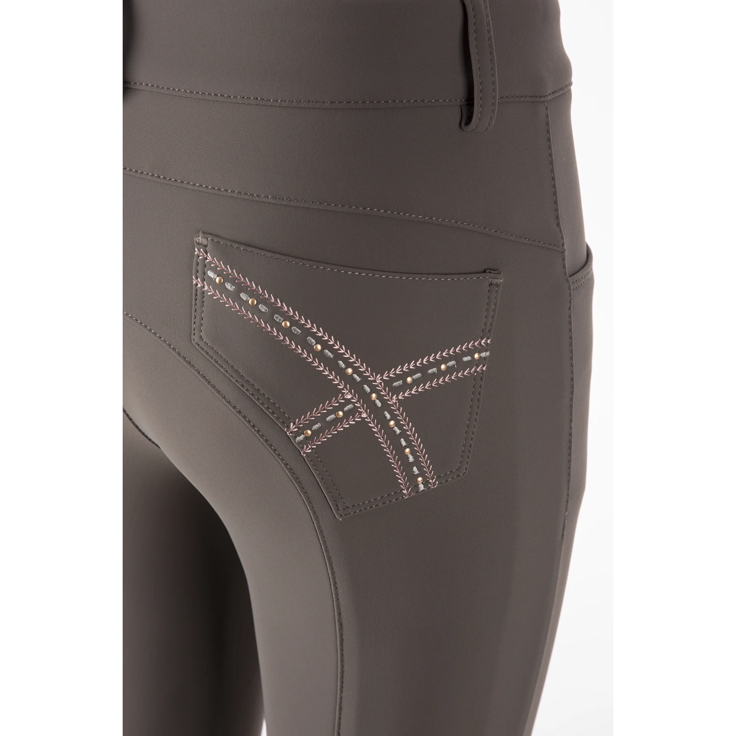 Ladies Animo Nibras Breeches For Equestrian Riding - Image 3