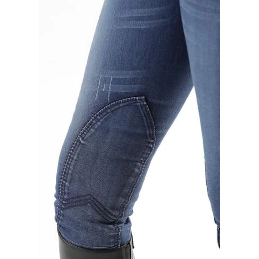 Ladies Denim Riding Breeches By Premier Equine - Roxy - Image 5