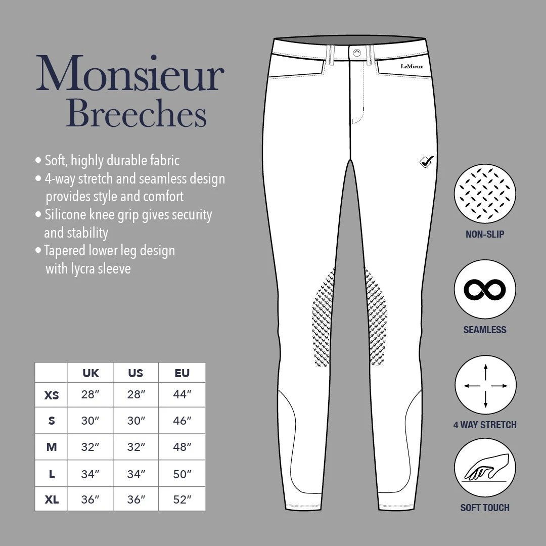 LeMieux Monsieur Men's Breeches - Image 7